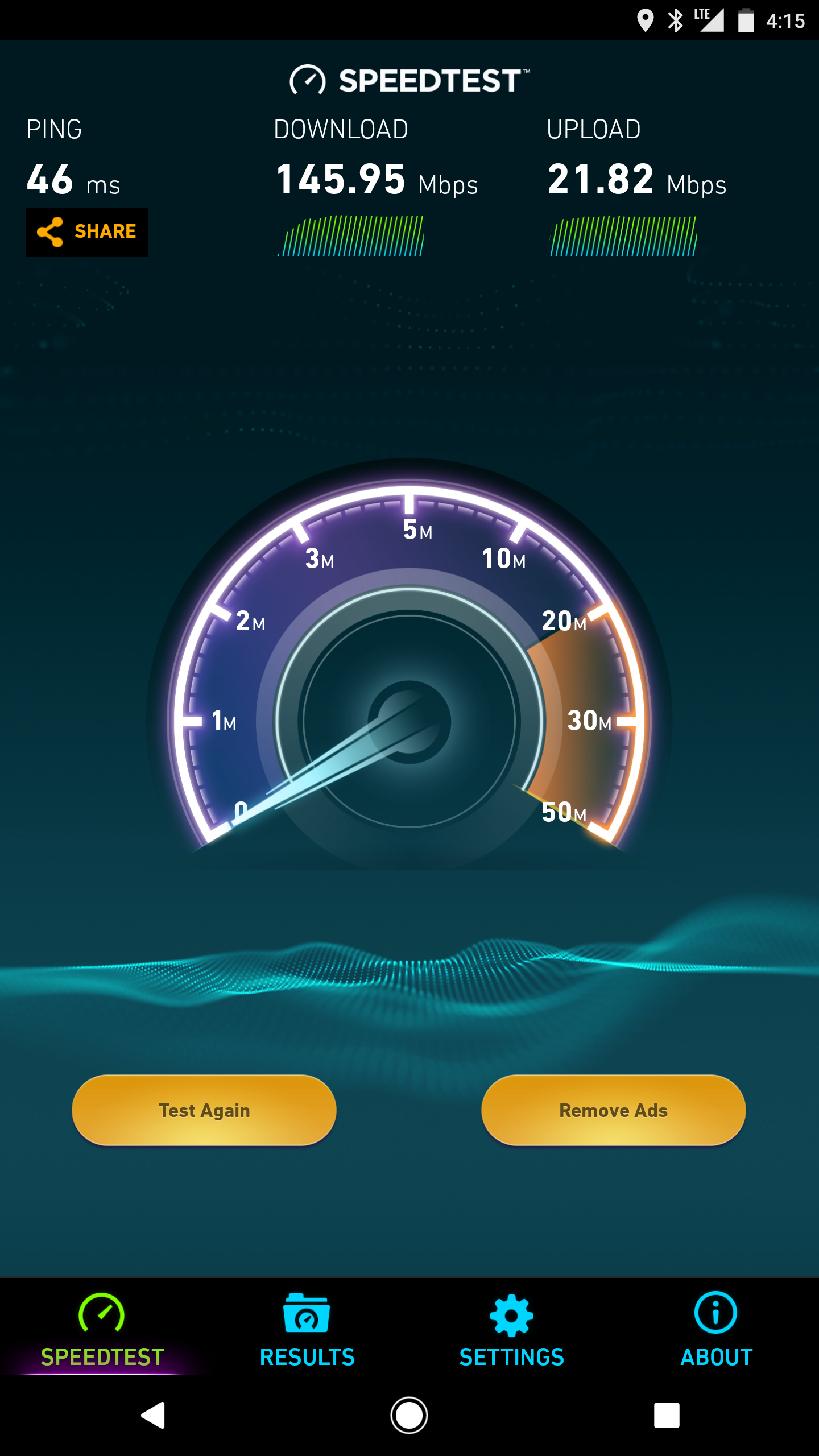 Best LTE speed test I've ever done on Verizon. (NY, iPhone 7) : r/verizon